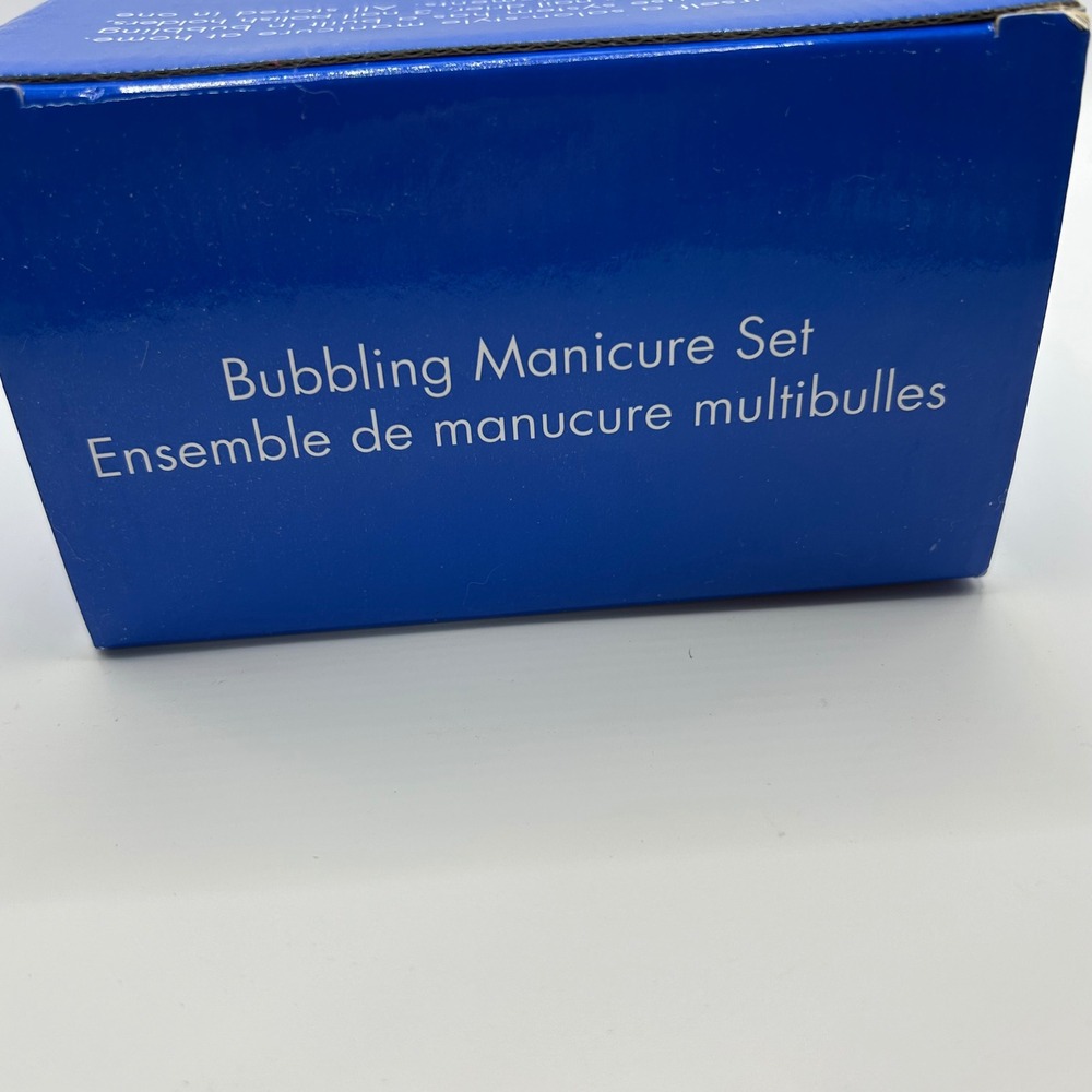 Avon Wellness Bubbling Manicure Set Nail Dryer Soak Dish F937951 2005 Vintage